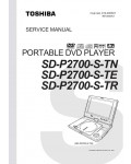 Сервисная инструкция Toshiba SD-P2700STN, STE, STR