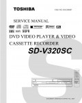 Сервисная инструкция Toshiba SD-V320SC