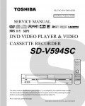 Сервисная инструкция Toshiba SD-V594SC
