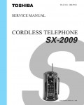 Сервисная инструкция Toshiba SX-2009