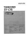 Сервисная инструкция Toshiba SY-C15
