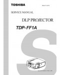 Сервисная инструкция Toshiba TDP-FF1A