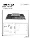 Сервисная инструкция TOSHIBA TP-823