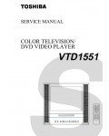 Сервисная инструкция Toshiba VTD1551