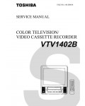 Сервисная инструкция Toshiba VTV1402B