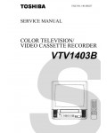 Сервисная инструкция Toshiba VTV1403B