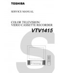 Сервисная инструкция Toshiba VTV1415