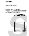 Сервисная инструкция Toshiba VTW2185