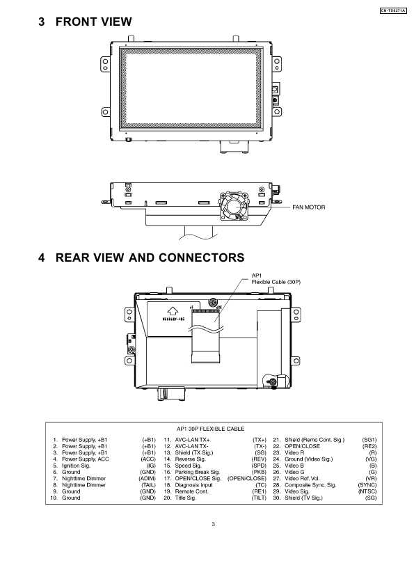 Сервисная инструкция Panasonic CN-TS6271