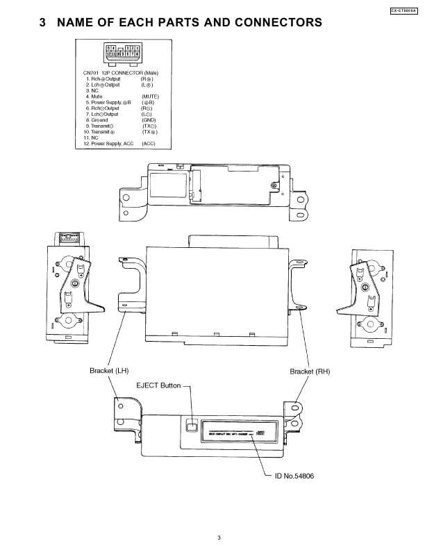 Сервисная инструкция PANASONIC CX-CT8000A