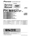 Сервисная инструкция Pioneer FH-M8527, M8627