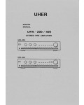 Сервисная инструкция Uher UPA200, UPA400