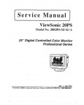 Сервисная инструкция Viewsonic 20PS (2082PS, M, E, A)