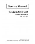 Сервисная инструкция Viewsonic N2635W-2M