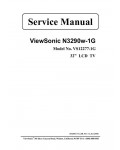 Сервисная инструкция Viewsonic N3290W-1G