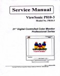 Сервисная инструкция Viewsonic P810-3