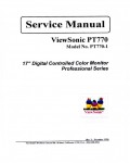 Сервисная инструкция Viewsonic PT770