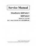 Сервисная инструкция Viewsonic Q201WB-1, Q201WB-2 (VS12106)