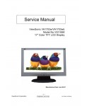 Сервисная инструкция Viewsonic VA1703W VA1703WB (VS11668)