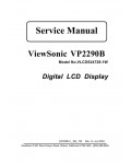 Сервисная инструкция Viewsonic VP2290B (VLCDS24728-1W)
