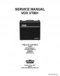 Сервисная инструкция VOX VT80+