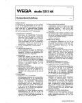 Сервисная инструкция WEGA 3213-HIFI-STUDIO