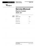 Сервисная инструкция Whirlpool ACM-251