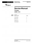 Сервисная инструкция Whirlpool ACM-314