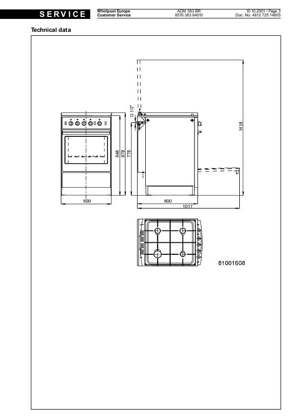 Сервисная инструкция Whirlpool ACM-383