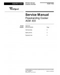 Сервисная инструкция Whirlpool ACM-403