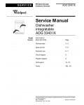 Сервисная инструкция Whirlpool ADG-3340