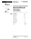 Сервисная инструкция Whirlpool ADG-4556