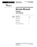 Сервисная инструкция Whirlpool AFG-306