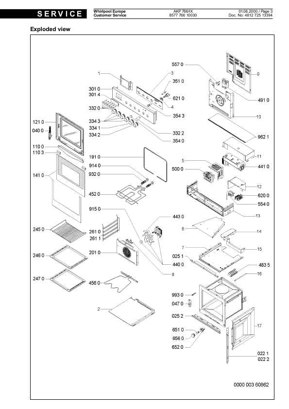 Сервисная инструкция Whirlpool AKP-766