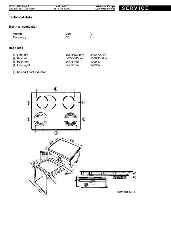 Сервисная инструкция Whirlpool AKR-103