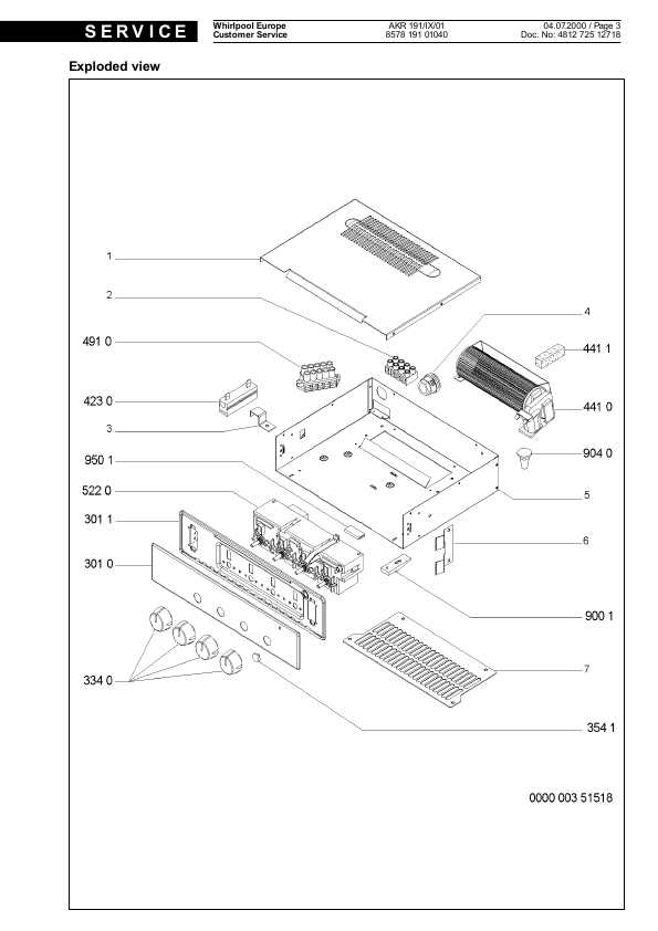 Сервисная инструкция Whirlpool AKR-191