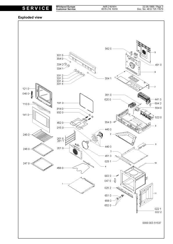 Сервисная инструкция Whirlpool AKR-216