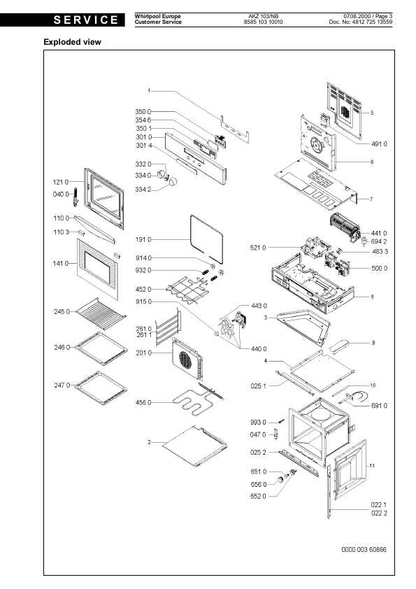 Сервисная инструкция Whirlpool AKZ-103