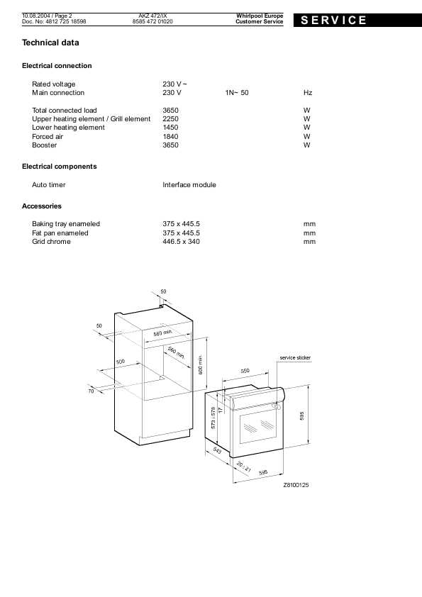 Сервисная инструкция Whirlpool AKZ-472