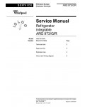 Сервисная инструкция Whirlpool ARG-973