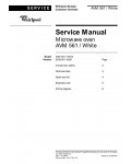 Сервисная инструкция Whirlpool AVM-561
