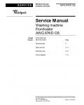Сервисная инструкция Whirlpool AWG-874D