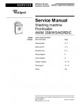 Сервисная инструкция Whirlpool AWM-258