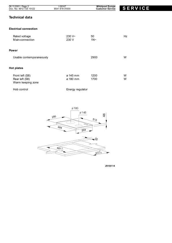 Сервисная инструкция Whirlpool CKH-420