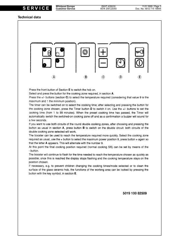 Сервисная инструкция Whirlpool EKHT-4280