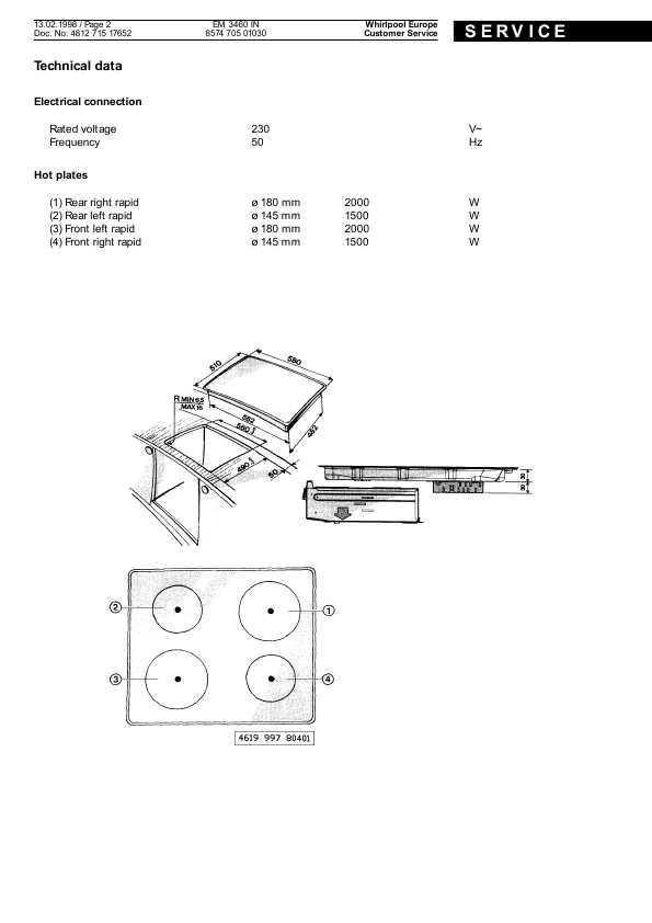 Сервисная инструкция Whirlpool EM-3460IN