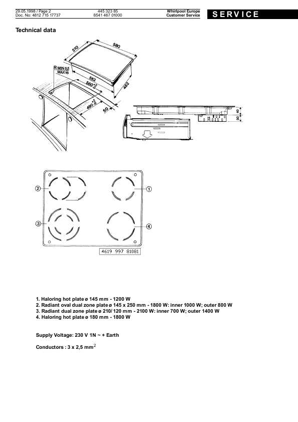 Сервисная инструкция Whirlpool HOB-422S