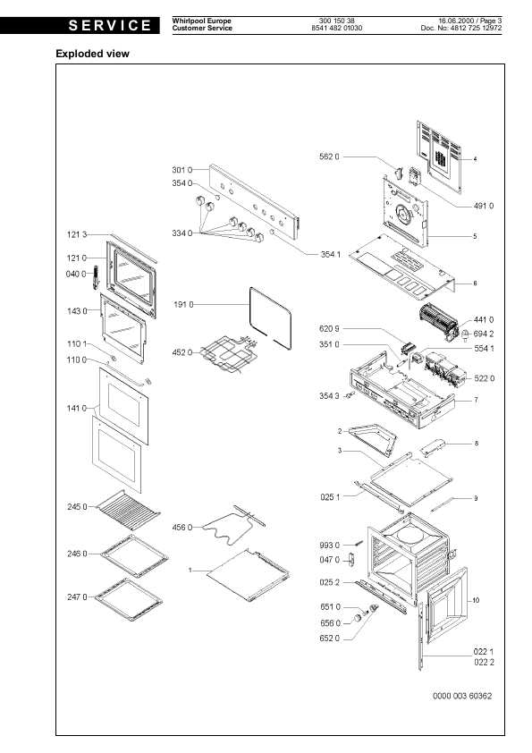 Сервисная инструкция Whirlpool OBU-205S