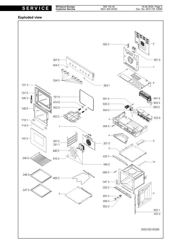 Сервисная инструкция Whirlpool OBU-206