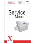Сервисная инструкция XEROX PHASER-7750